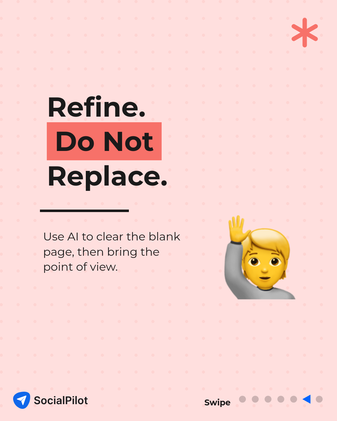 AI Prompts For Social Media · Apple Emoji, slide 6 of 7