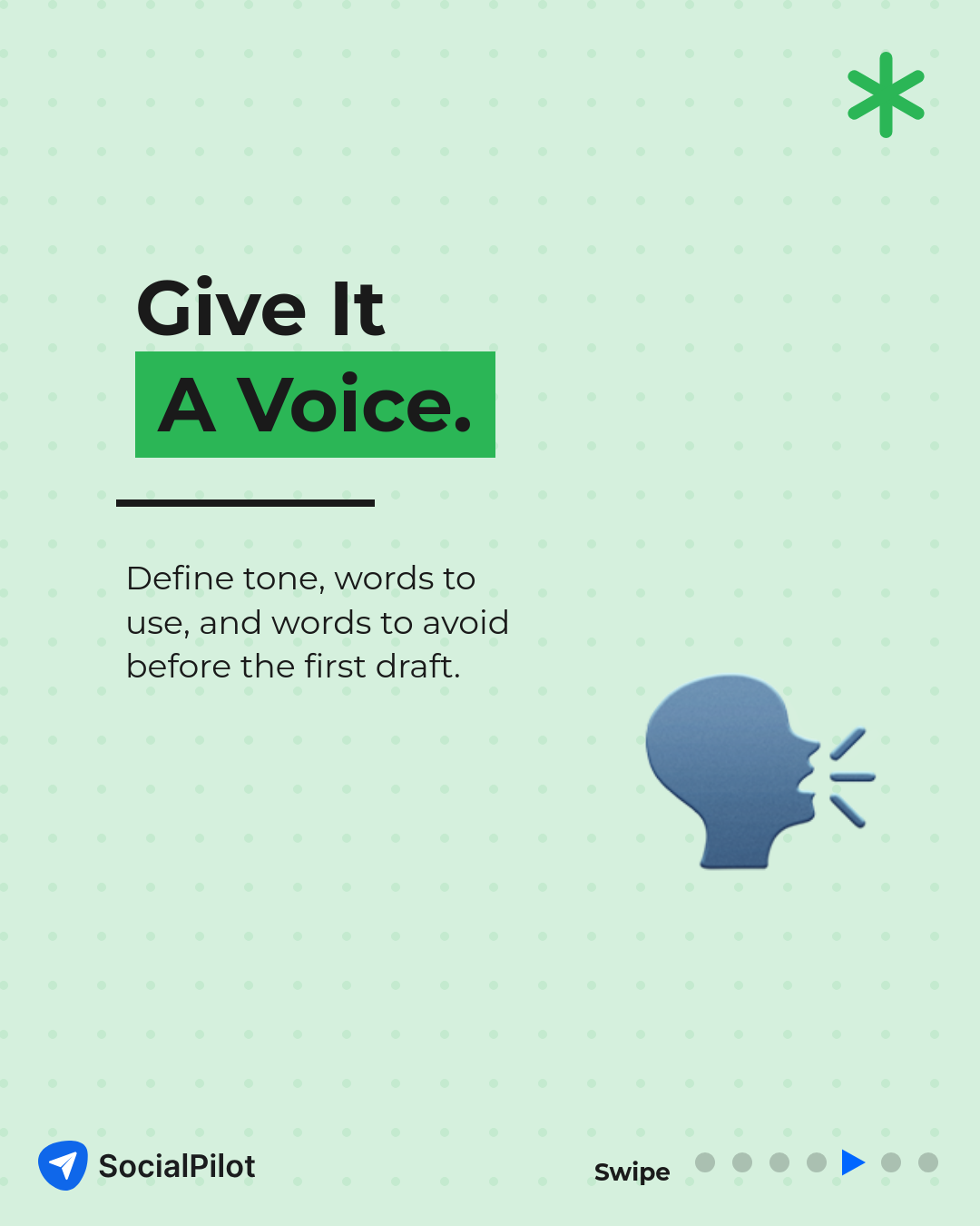 AI Prompts For Social Media · Apple Emoji, slide 5 of 7