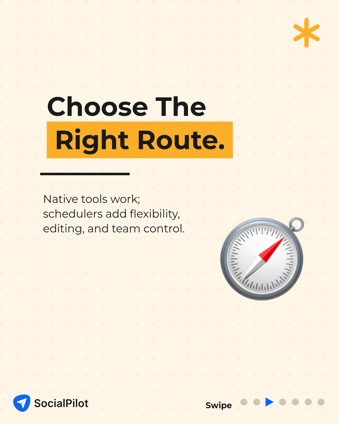 Schedule Instagram Stories · Apple Emoji, slide 3 of 7